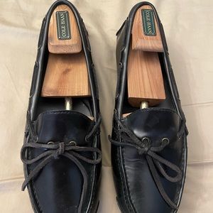 Mens Black Cole Haan drivers shoes. Size 8